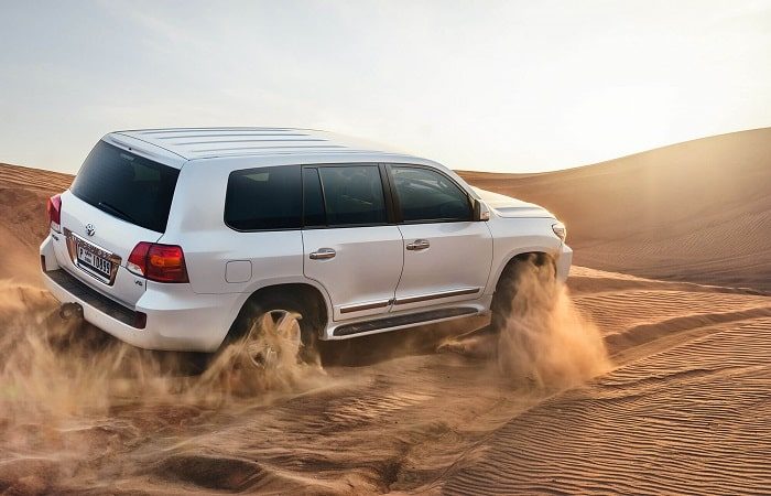 Dune Bashing in Desert